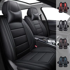 For Acura TSX TL Car Seat Covers Front Rear 5 Seats Full Set Pu Leather