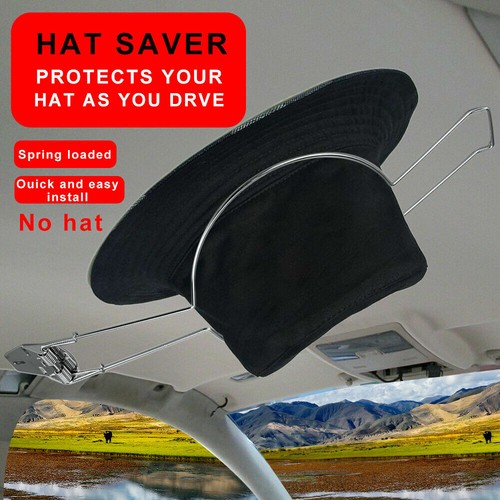 Cowboy Hat Rack For Truck SUV Car Hat Holder Storage Organizer Saver