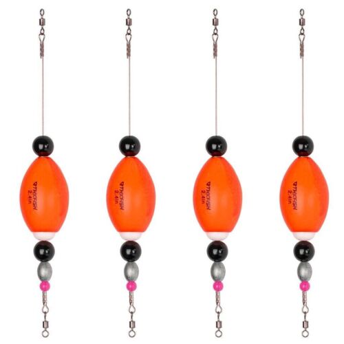 2.4inch 4PCS Popping Corks Floats Saltwater - Rattles and Floats for Catfish