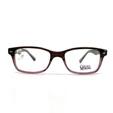 Chelsea Morgan CMM 6001 Brown Kids Eyeglasses Frame Rectangle 48-17 135 a1