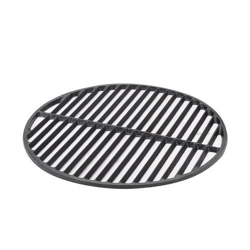Round Cast Iron Barbecue Grill Grate Net Garden BBQ Cooking Grid Net Replacement - Picture 9 of 12