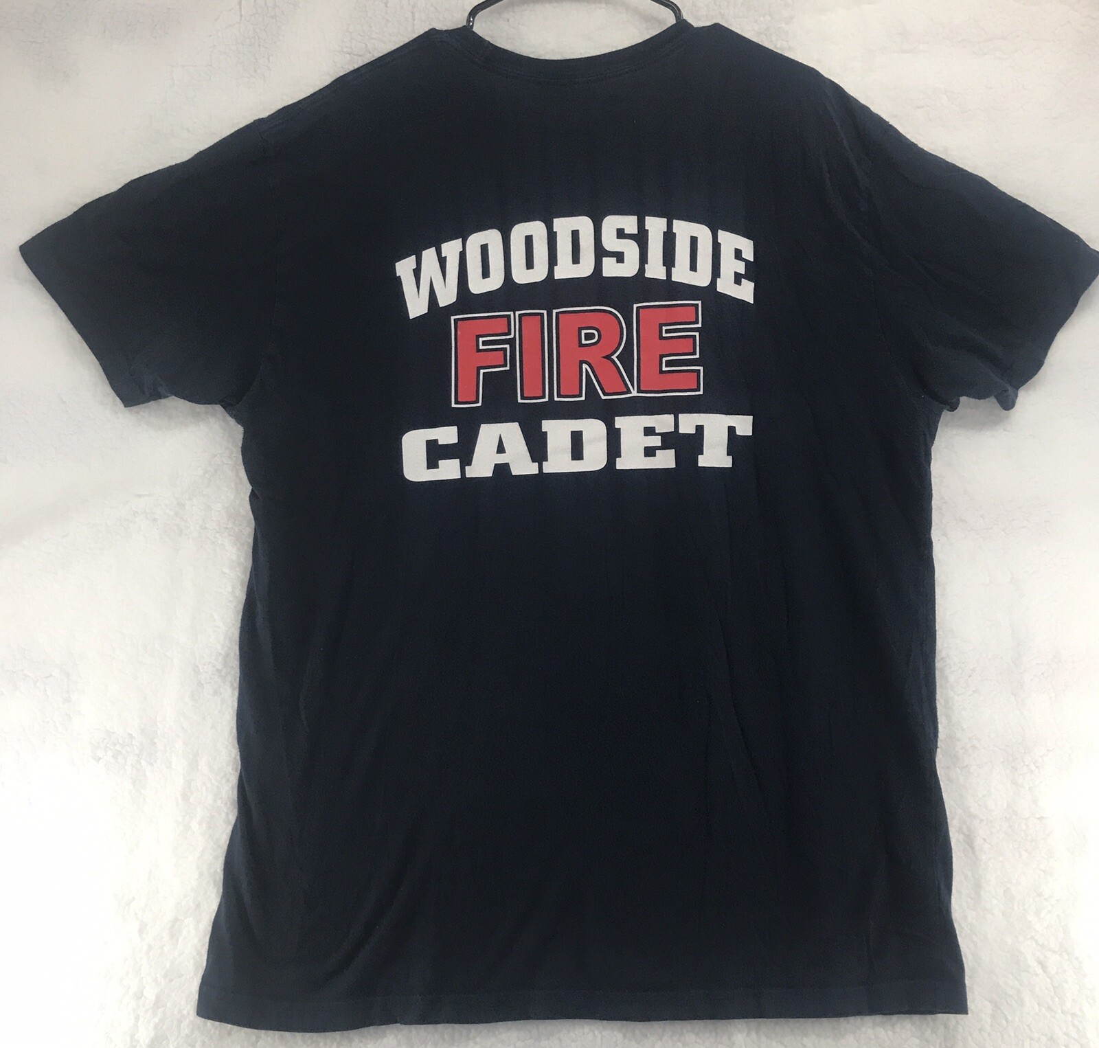 Woodside Fire Department Cadet Blue Short Sleeve T S… Gem