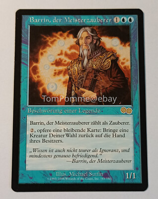 Barrin, der Meisterzauberer Magic MTG Urzas Saga deutsch
