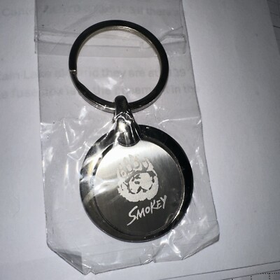 Key Rings Smoko SMOKEY THE BEAR Firefighter Forest Silver Silver Keychain Key Ring | eBay