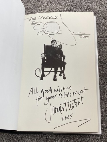JAMES HERBERT: BY HORROR HAUNTED: MULTI SIGNED UK FIRST EDITION HARDCOVER - Picture 2 of 6