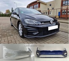 STOßSTANGE VORNE LACKIERT IN WUNSCHFARBE NEU Original VW Golf 7 17-20 R/R-Line