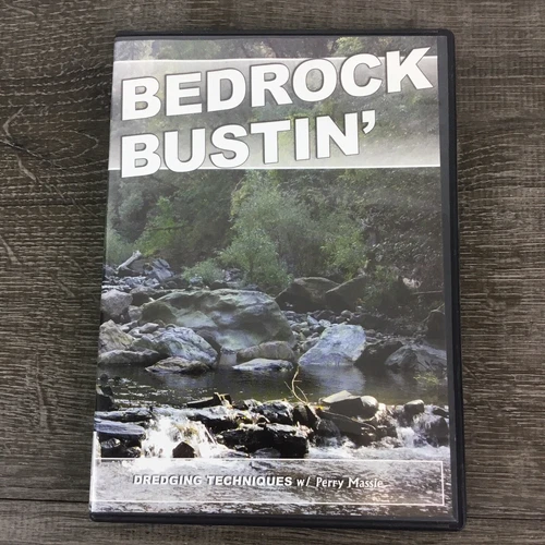 Gold Prospecting: Bedrock Bustin' DVD Dredging Techniques with Perry Massie