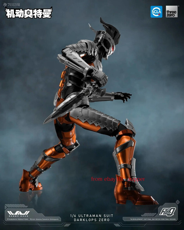 threezero 1/6 Darklops Zero ウルトラマンゼロ ULTRAMANFigZero 1/6 ULTRAMAN SUIT DARKLOPS ZERO – threezero