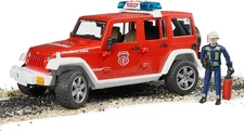 Bruder 02528 Jeep Rubicon Fire Rescue W Fireman