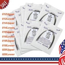 Dental Super Elastic Niti Round Arch Wires Arch Wire for Bracket Braces USA