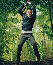 JEFFREY DEAN MORGAN signed Autogramm 20x25cm WALKING DEAD in Person autograph
