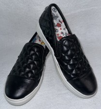 Steve Madden Girls Black Loafers Shoes Size 2