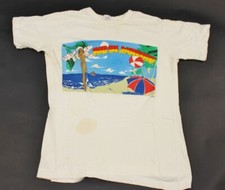 80s 90s Brasil Brazil Rio De Janeiro Atoba Hula Island Pinup Girl Small Shirt
