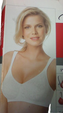 Playtex Cross your Heart Bra White style 4734 with side shaping