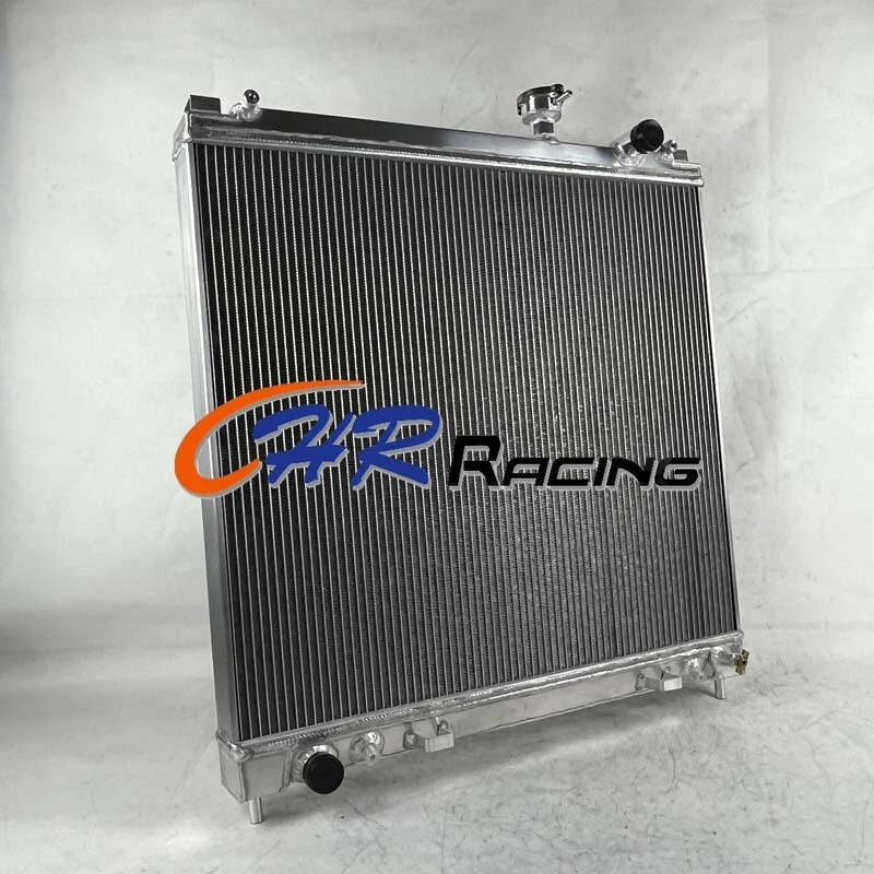 Radiador de aluminio + ventiladores para Nissan Titan/Infiniti QX56 2004-2010 VK56DE V8 5,6 L Foto 4 de 4