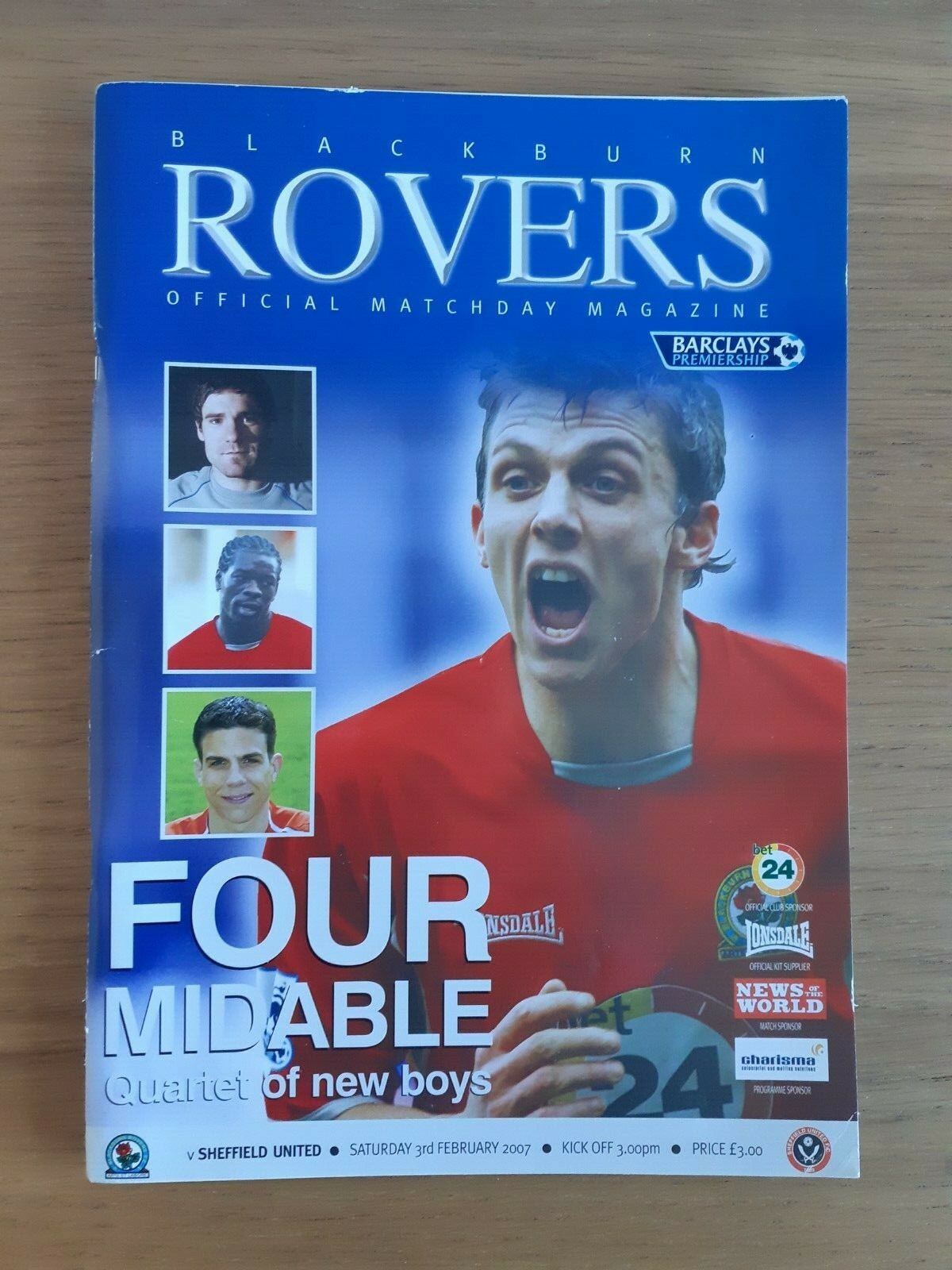 Blackburn Rovers Home Football Programmes eBay
