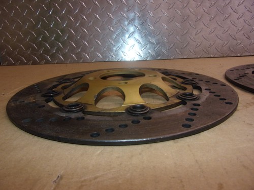 F B 43 SUZUKI BANDIT GSF 600 S 2001 OEM FRONT ROTORS - Picture 4 of 8