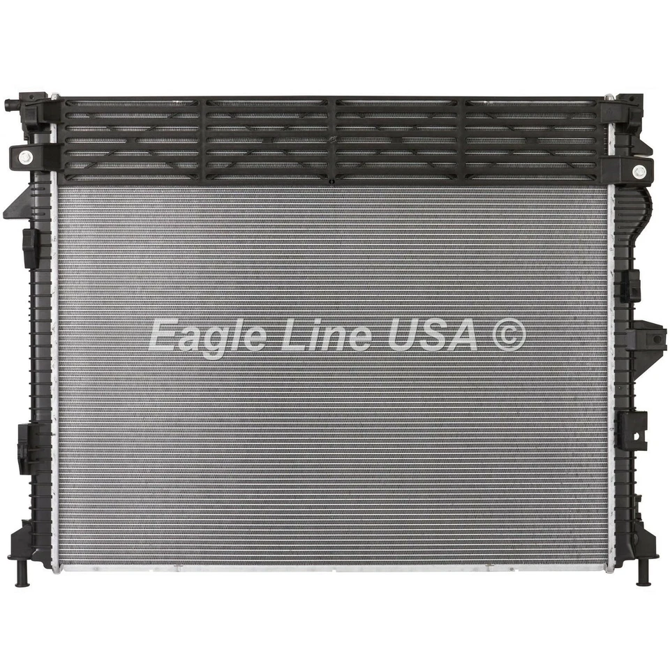 Radiator Replacement Fits Ford 15-18 Edge 3.5L Lincoln 16-18 MKX 3.7L Non-Turbo - Image 2 of 3