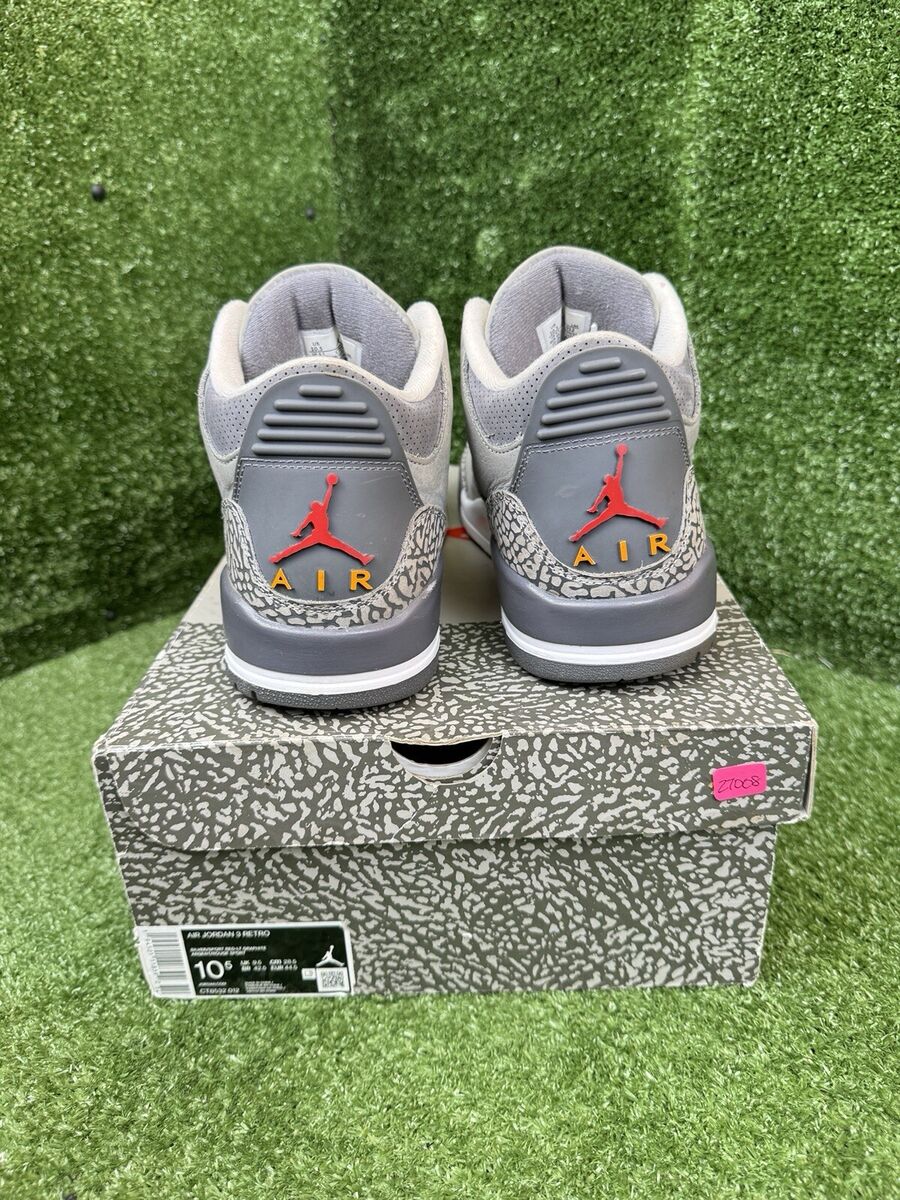 Nike Air Jordan 3 Retro Cool Grey '21 Size 10.5 CT8532-012 Nike Air Jordan 3 Retro Cool Grey '21 Size 10.5 CT8532-012
