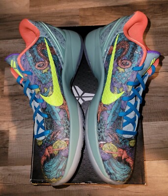 Nike Zoom Kobe 6 VI Prelude All Star Multicolor 640220 001 size 10