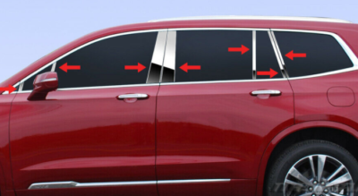 2025 Cadillac XT6 Chrome Pillar Post Trim
