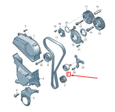 Poulies diverses Volkswagen TIGUAN