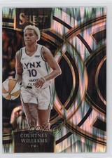 2024 Panini Select WNBA Premier Level Silver Flash Prizm Courtney Williams 1qy
