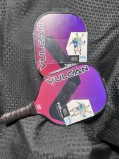 Vulcan Torque Composite Pickleball Paddle Lightweight Racquet, Purple/Red