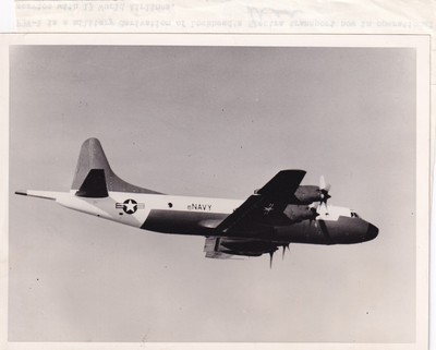 Original Pressefoto US Lockheed P3V-1 Orion U-Boot Abwehr Flugzeug 25.8.1962