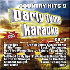 Various Artists Party Tyme Karaoke: Country Hits 9 CD UK IMPORT
