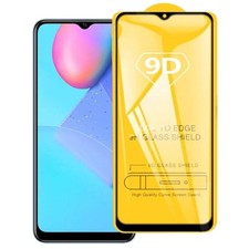 9D Full Glue Tempered Glass for vivo Y12s, Y12i, Y1s 1 PC 
