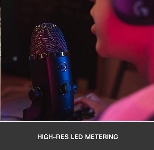 Logitech for Creators Blue Yeti X USB Microphone for Gaming, Streaming, - 第 10/19 張圖片