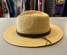 SCALA Tan Straw Hat