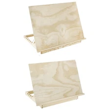 Tabletop Easel Wood Adjustable Angle Painters Artist Drawing Board Cookbook