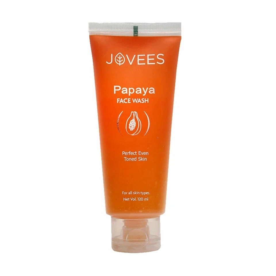 Jovees Normal Skin Papaya Face Wash & Rose Toner and White Water Lily Lotion - Image 3 of 4