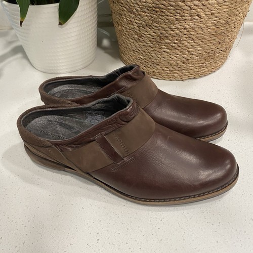 Patagonia Addie Clog Espresso Brown Leather Mule Women’s Size 6.5 - Picture 3 of 7