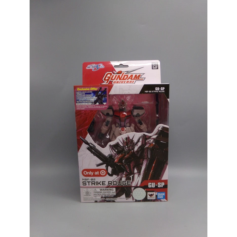 Figura de acción Gundam Universe MBF-02 Strike Rouge exclusiva de Target GU-SP Foto 2 de 4