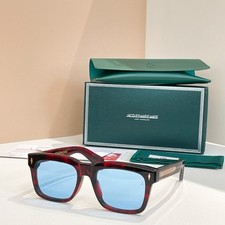 Jacques Marie Mage TORINO Sunglasses Havana/Blue 54-20-150mm With Case New