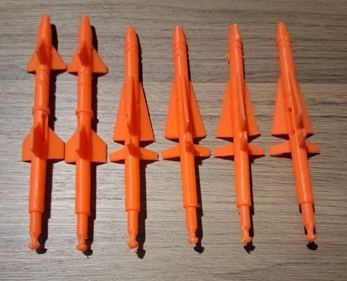 1993 G.I. Joe - Ghoststriker X-16 - Missiles - 3D Printed Set