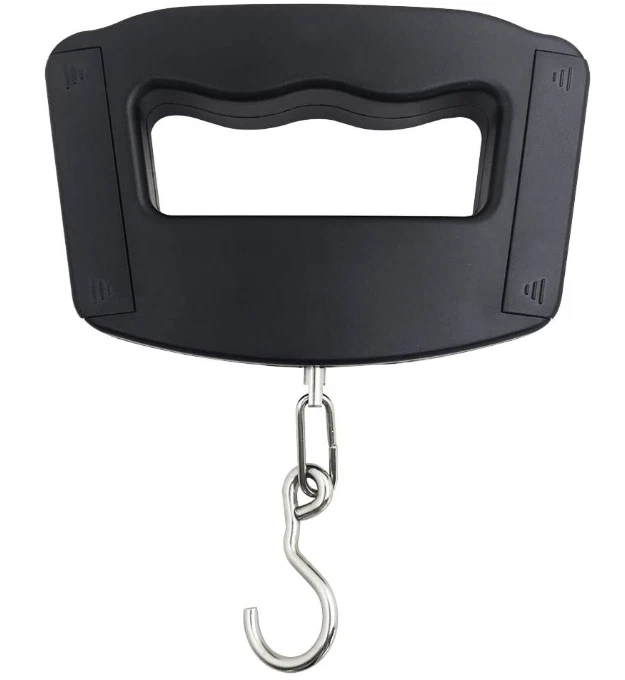 Báscula colgante 50 kg/10 g con pantalla LCD, portátil para viaje y pesca. Nuevo Foto 2 de 4