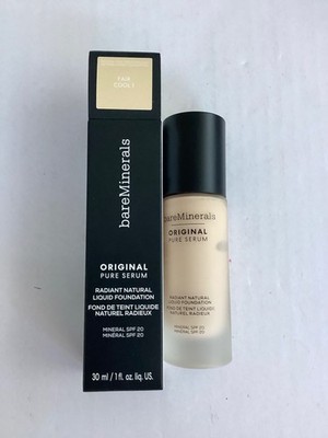 bareMinerals Original Pure Serum Liquid Foundation SPF 20 Fair Cool 1 30ml