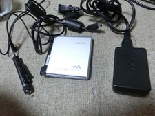 Sony Hi-MD Walkman MZ-RH1 Portable MD Player Recorder Tested Playback Clean JDM