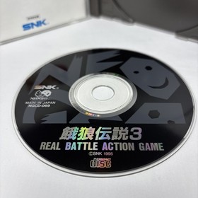 Fatal Fury 3 Road to the Final Victory NEO GEO CD Japan Complete CIB SNK