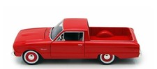 MOTOR MAX, FORD Ranchero 1960 rouge, échelle 1/24, MMX79321ROUGE