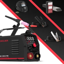 Stick Welder 125A 110V Portable Welder ARC Welder With Welding rods&Helmet