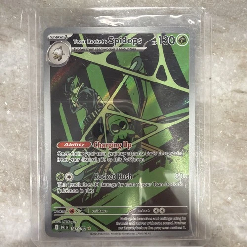 Team Rocket's Spidops SV10: Destined Rivals 187/182 Pokemon Card Holo