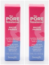 2 Benefit The POREfessional Matte Primer 3mL / 0.1 fl oz  Oil Control  NEW