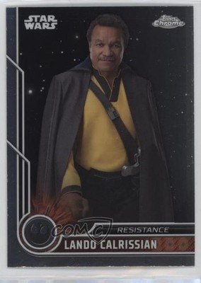 2023 Topps Chrome Star Wars Billy Dee Williams as Lando Calrissian #77 uk2