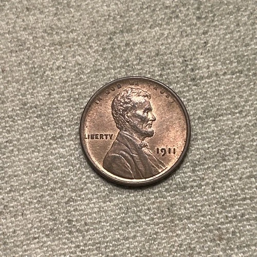 1911 Lincoln Wheat Cent, Penny, Cent, BU, Uncirculated AP
