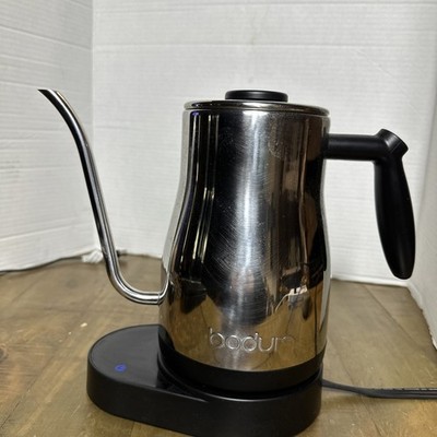 Bodum 34 oz Bistro Gooseneck Electric Kettle W/Temp Control Pour Over